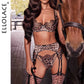 Leopard Print  Lingerie Wild Bra & Garter Set - Pik A Pleasure