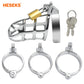 Zinc Cock Cage Male Chastity Device