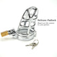 Zinc Cock Cage Male Chastity Device
