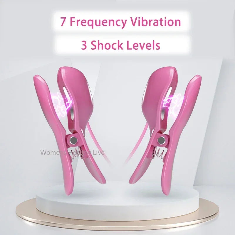 Electric Nipple Sensation Clips