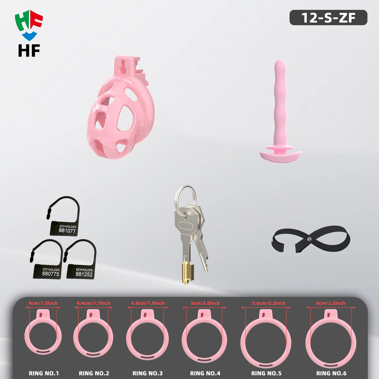 Mamba Male Chastity Cage – Super Soft Silicone