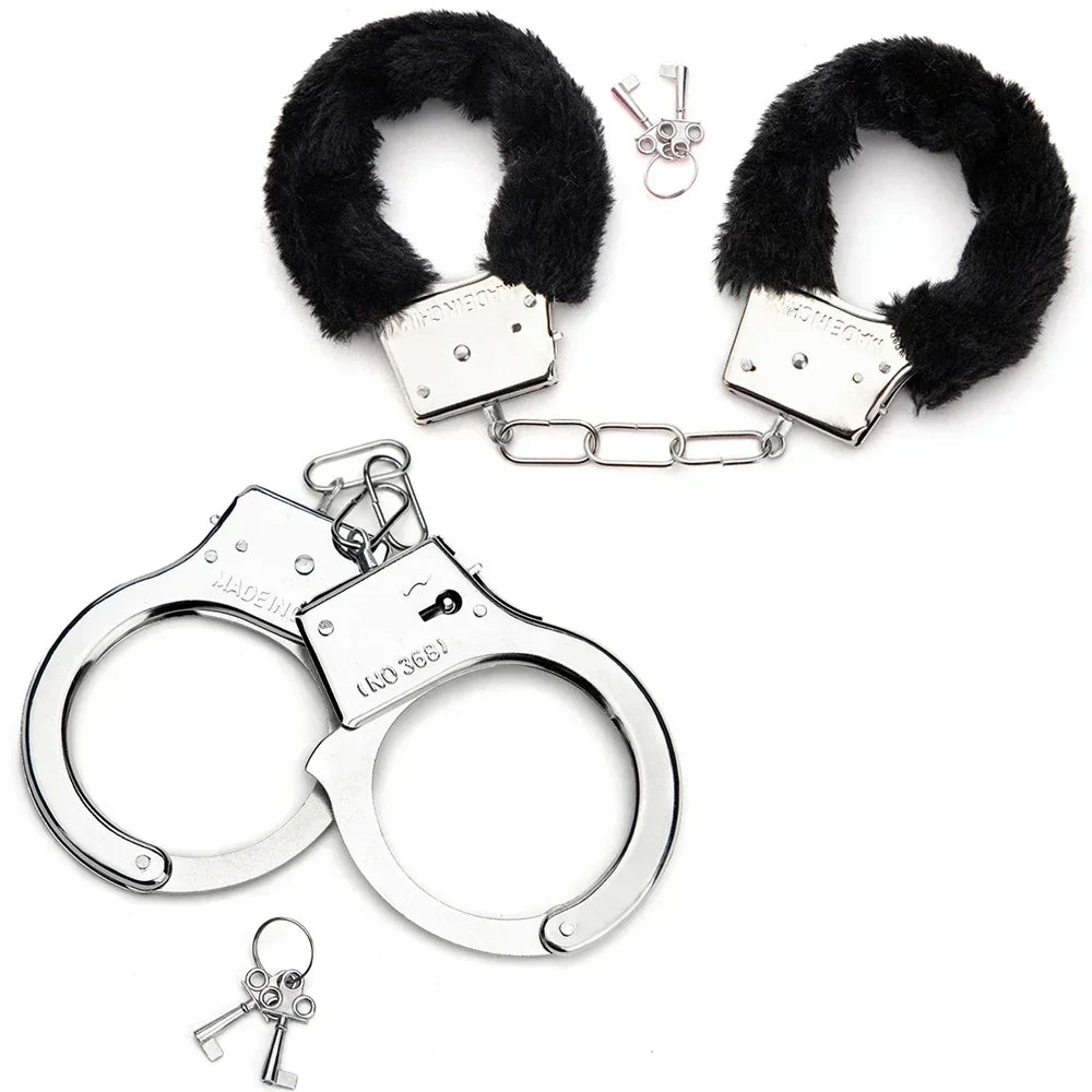 Fur Cuff Set - Pik A Pleasure