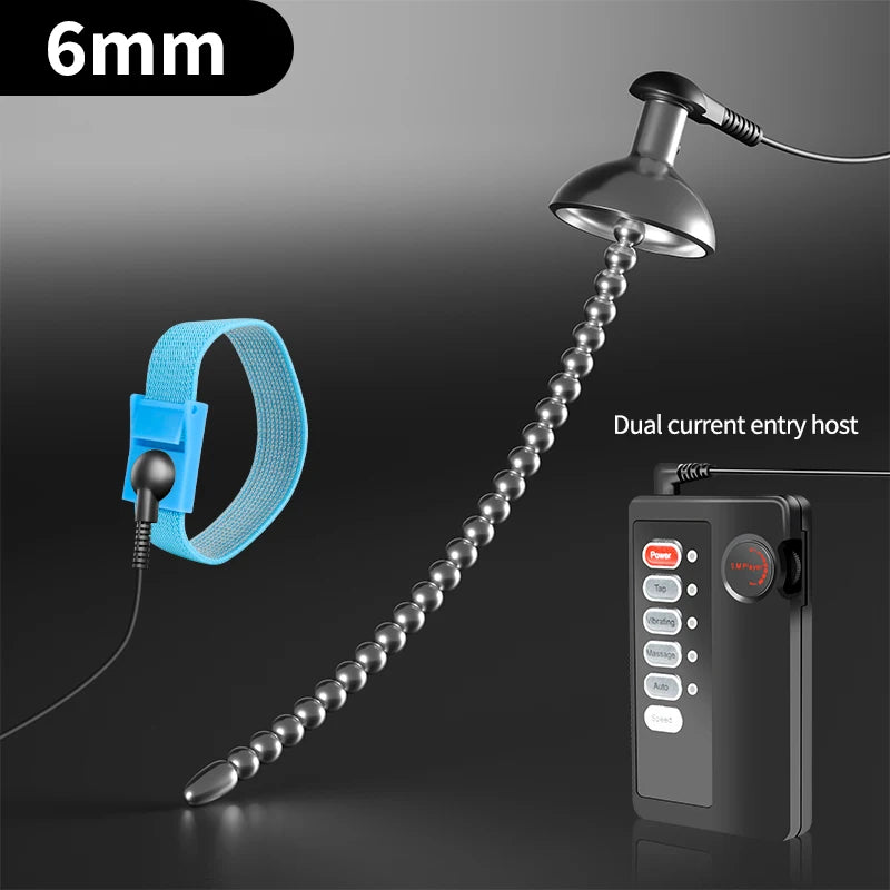 Stainless Steel Urethra Dilator Electric Stimulation Rod