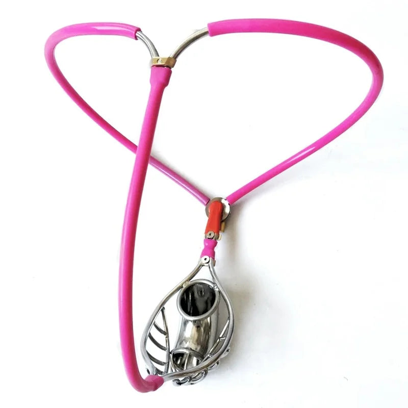 Elite Stainless Steel Male Chastity Belt