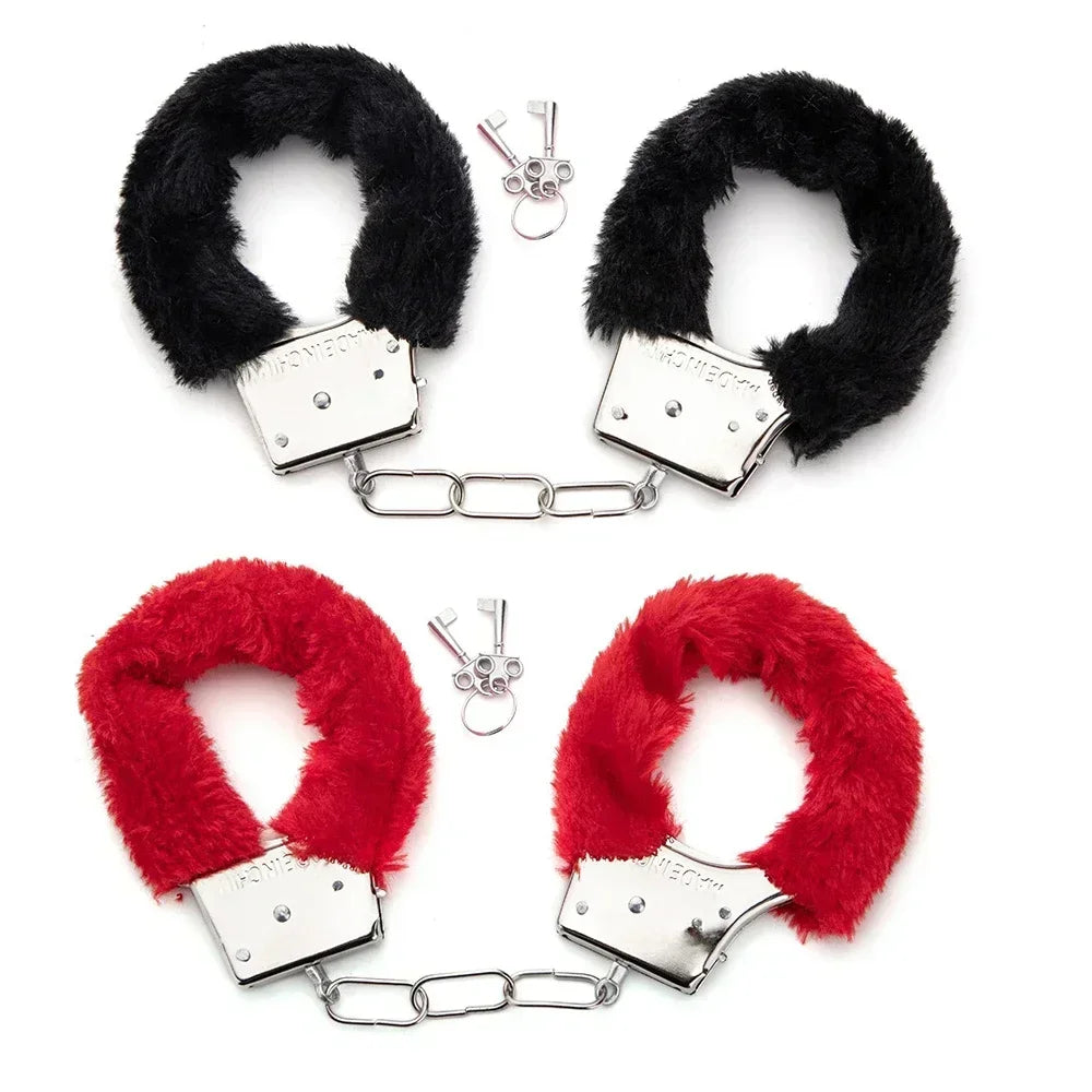 Fur Cuff Set - Pik A Pleasure