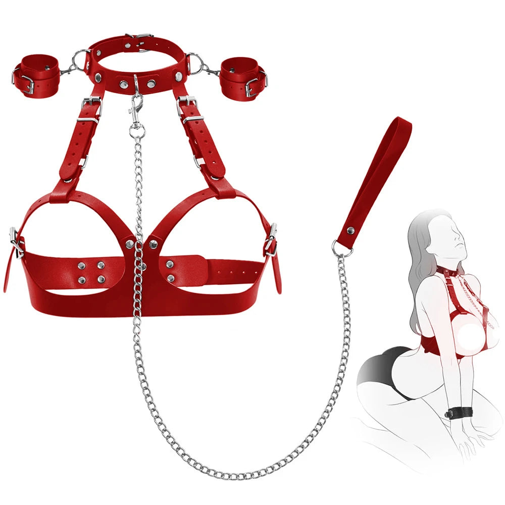 Crimson Luxe Bondage Collection - Pik A Pleasure