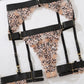 Fierce Leopard Embroidery Lingerie Set - Pik A Pleasure