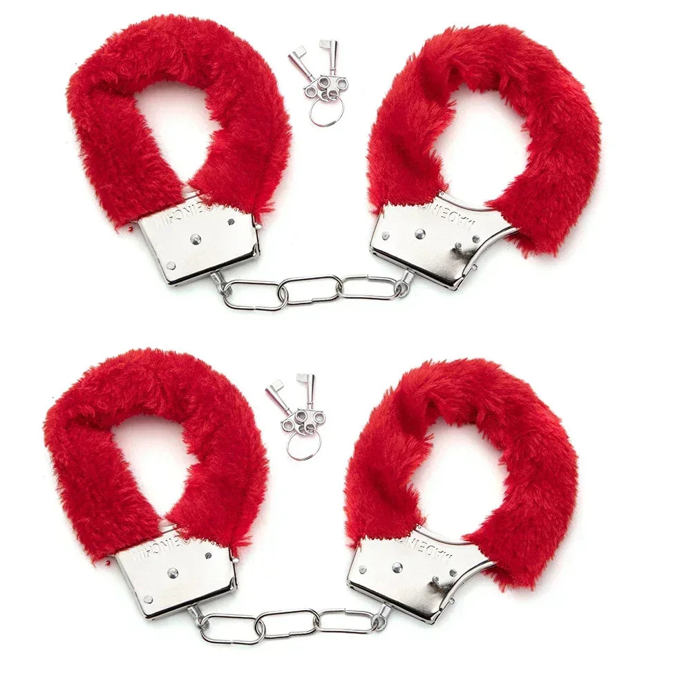 Fur Cuff Set - Pik A Pleasure