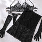 Seductive Sheer Lace Maxi Dress - Pik A Pleasure