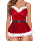 Santa Babe Lingerie Set - Pik A Pleasure