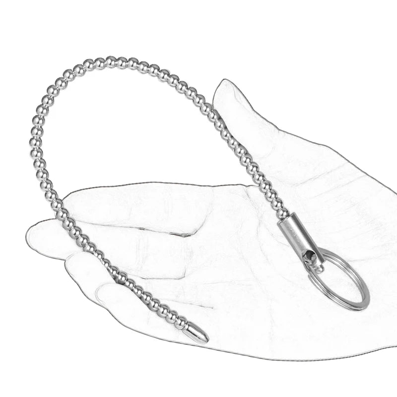 Electric Shock Urethral Dilator – Stainless Steel Penis Plug