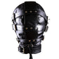 Fetish Deprivation Hood with Ball Gag - Pik A Pleasure