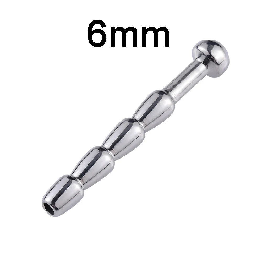 Stainless Steel Hollow Penis Plug – Urethral Dilator Sounding Tool PENIS PLUG PU