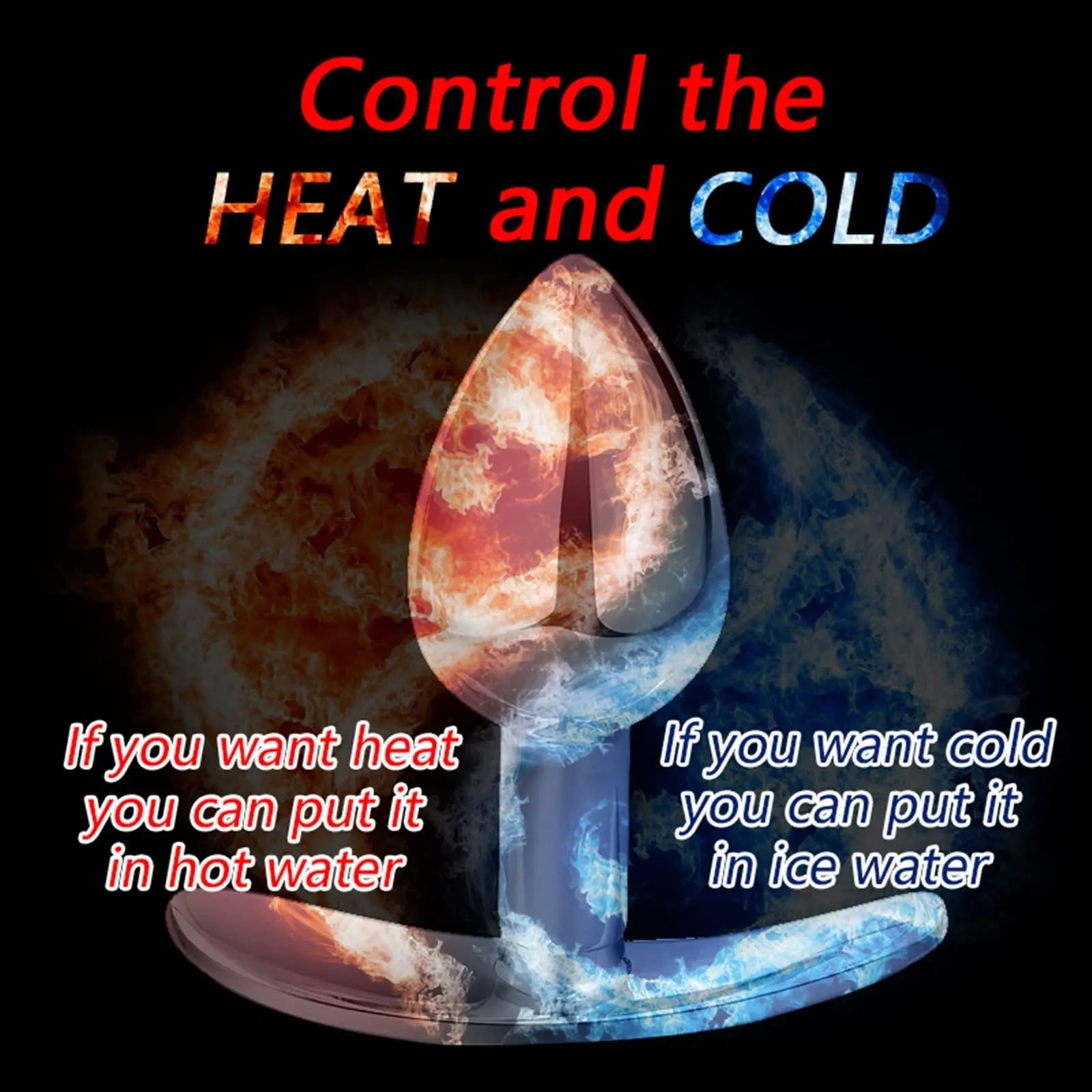 LED pleasure plug - Pik A Pleasure