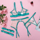 Sheer Mesh Bra and Panty Set for Women - Pik A Pleasure