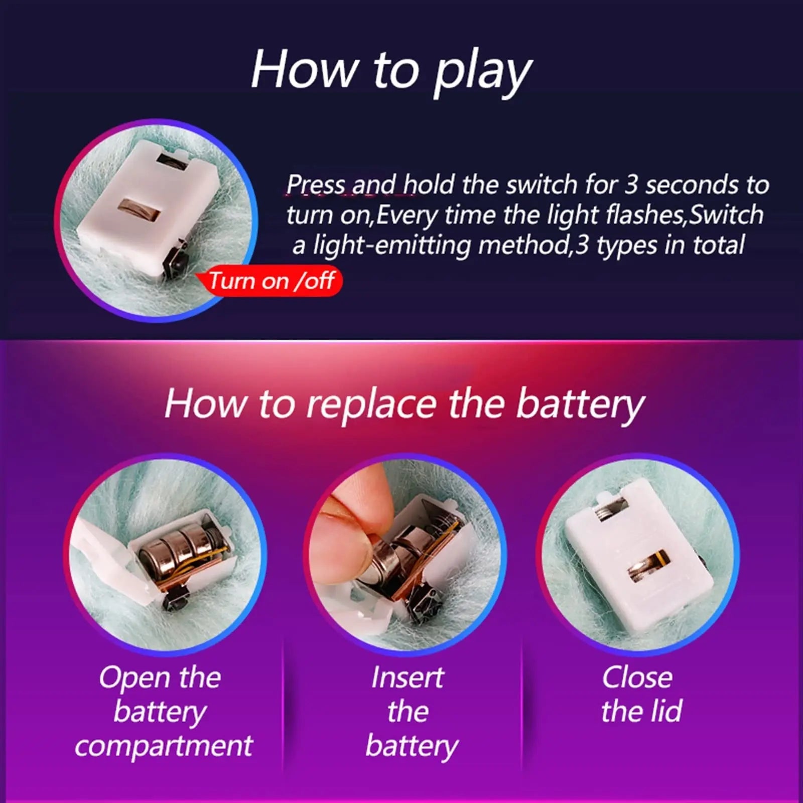 LED pleasure plug - Pik A Pleasure