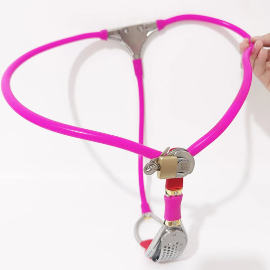 Discreet Female Stainless Steel Chastity Device