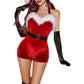 Mrs. Claus Velvet Christmas Bodysuit Lingerie