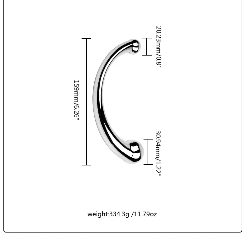 Luxury Stainless Steel Body Massage Wand