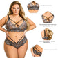 Velvet Embrace Lace Bralette and Panty Set