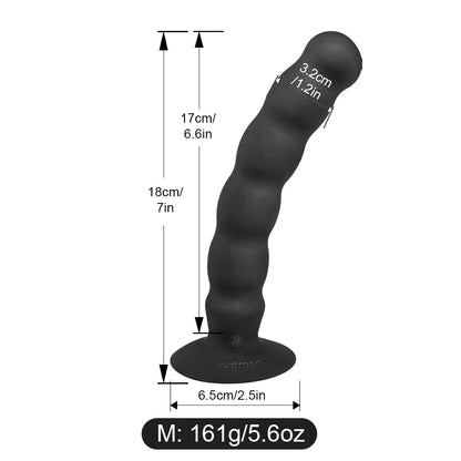 Anal Adventures Platinum Prostate Massager Vibe - Pik A Pleasure