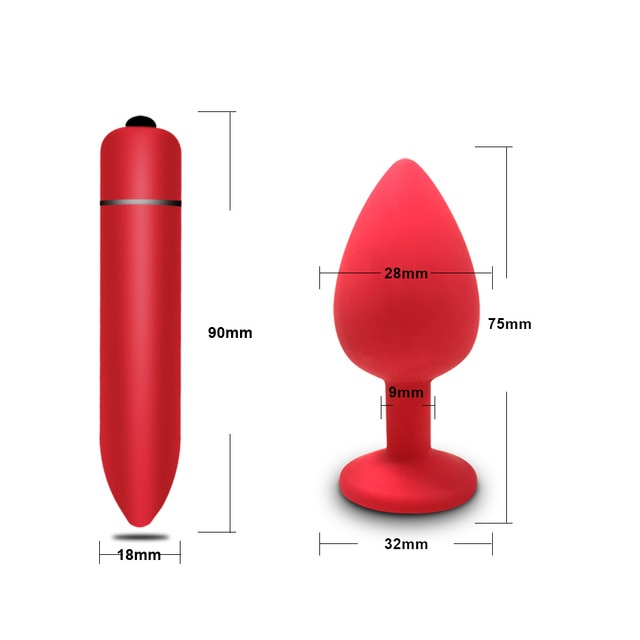 Mini Bullet Vibrator Massager/Anal Trainer kit Pik A Pleasure Mini Bullet Vibrator Massager/Anal Trainer kit Pik A Pleasure