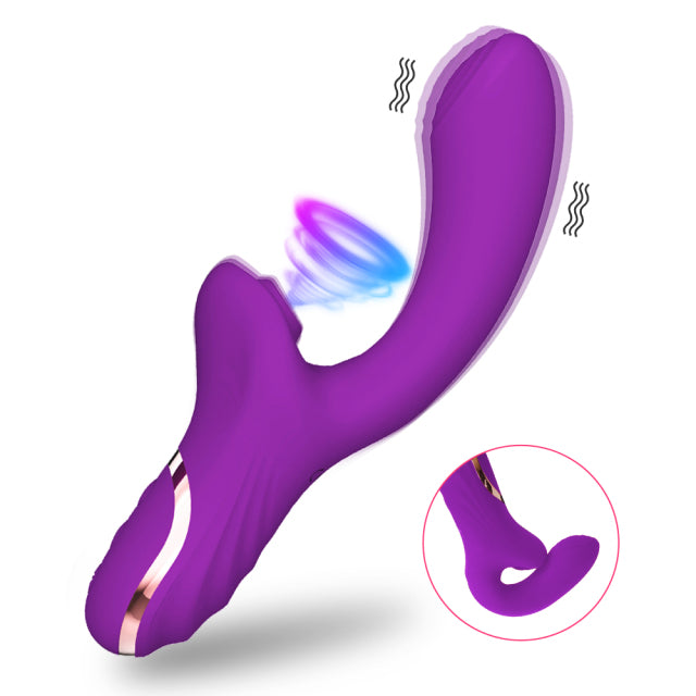 Dual Action Sonic Massager - Pik A Pleasure